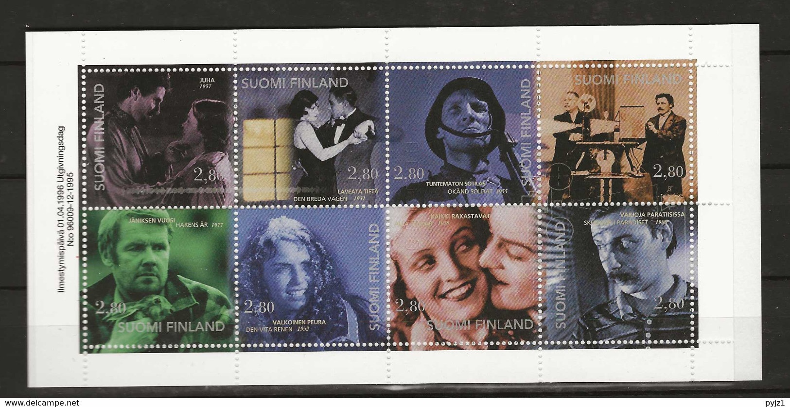 1996 MNH  Booklet, Finland Mi MH42, Postfris** - Booklets