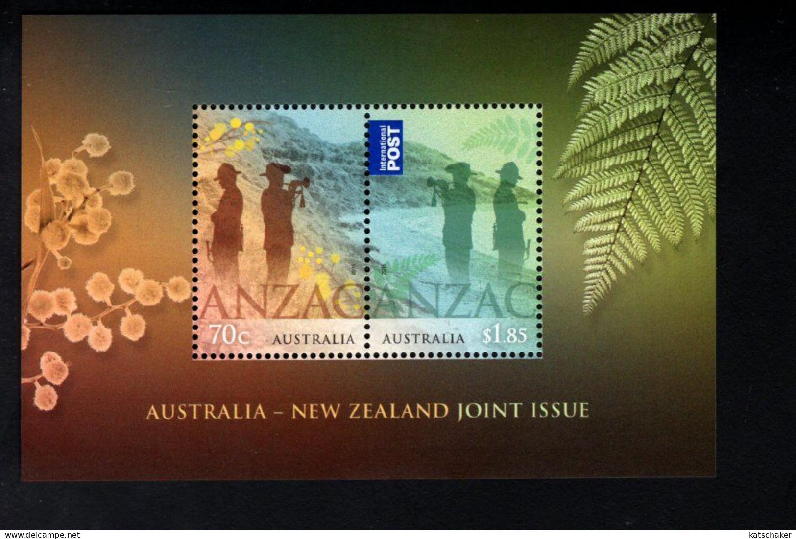 19278690116 2015 SCOTT 4272A (**) POSTFRIS MINT NEVER HINGED EINWANDFREI -  AUSTRALIAN & NEW ZEALAND ARMY CORPS - CENT. - Mint Stamps