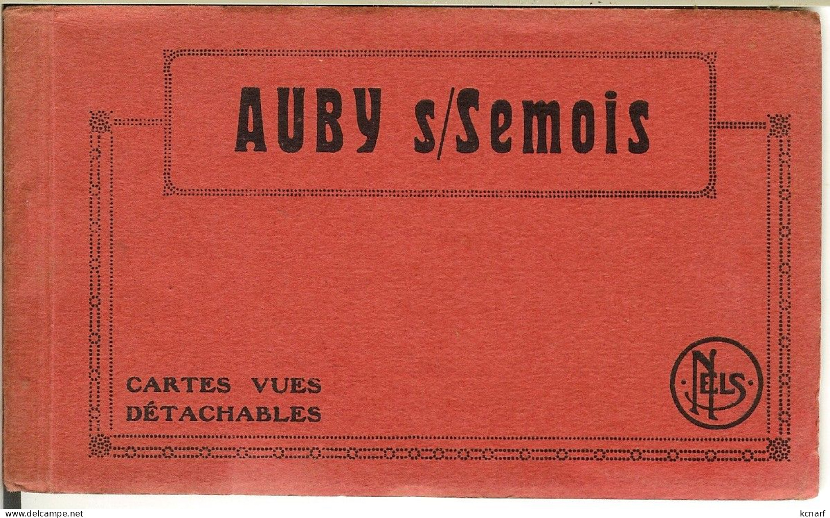 Carnet De AUBY S/SEMOIS ( Bertrix ) Complet 10 Cartes    RARE - Bertrix
