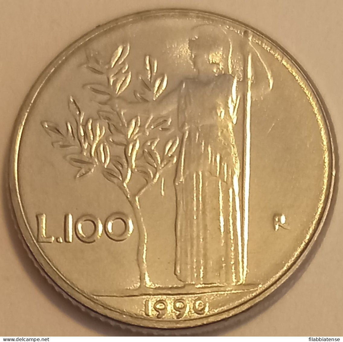 1990 - Italia 100 Lire    ----- - 100 Lire