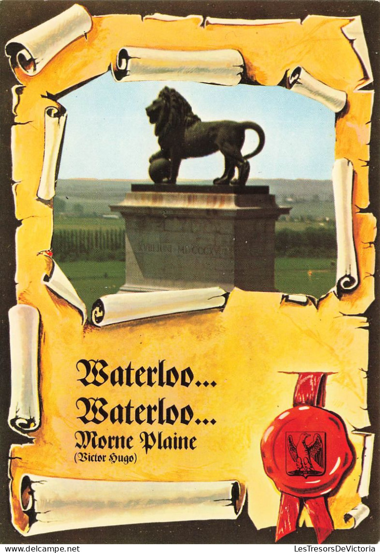 BELGIQUE - Waterloo - Le Lion De Waterloo - Colorisé - Carte Postale - Waterloo