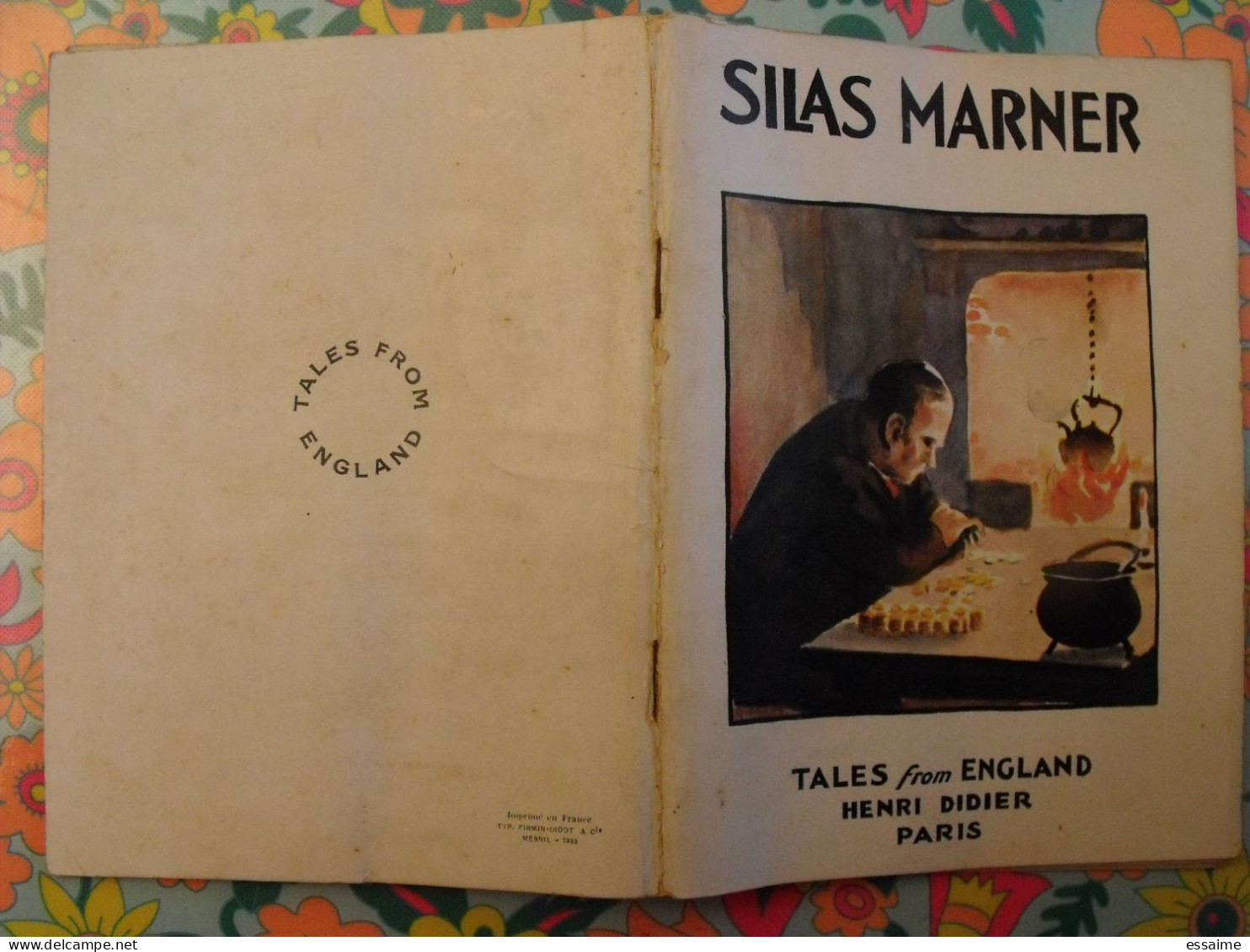 Silas Marner. Tales From England. En Anglais. Henri Didier éditeur, Mesnil, 1939 - Other & Unclassified