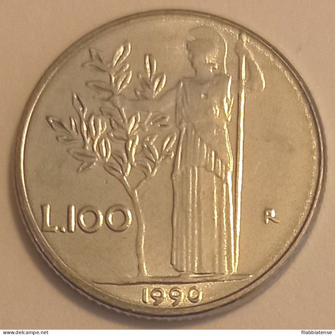 1990 - Italia 100 Lire    ----- - 100 Lire