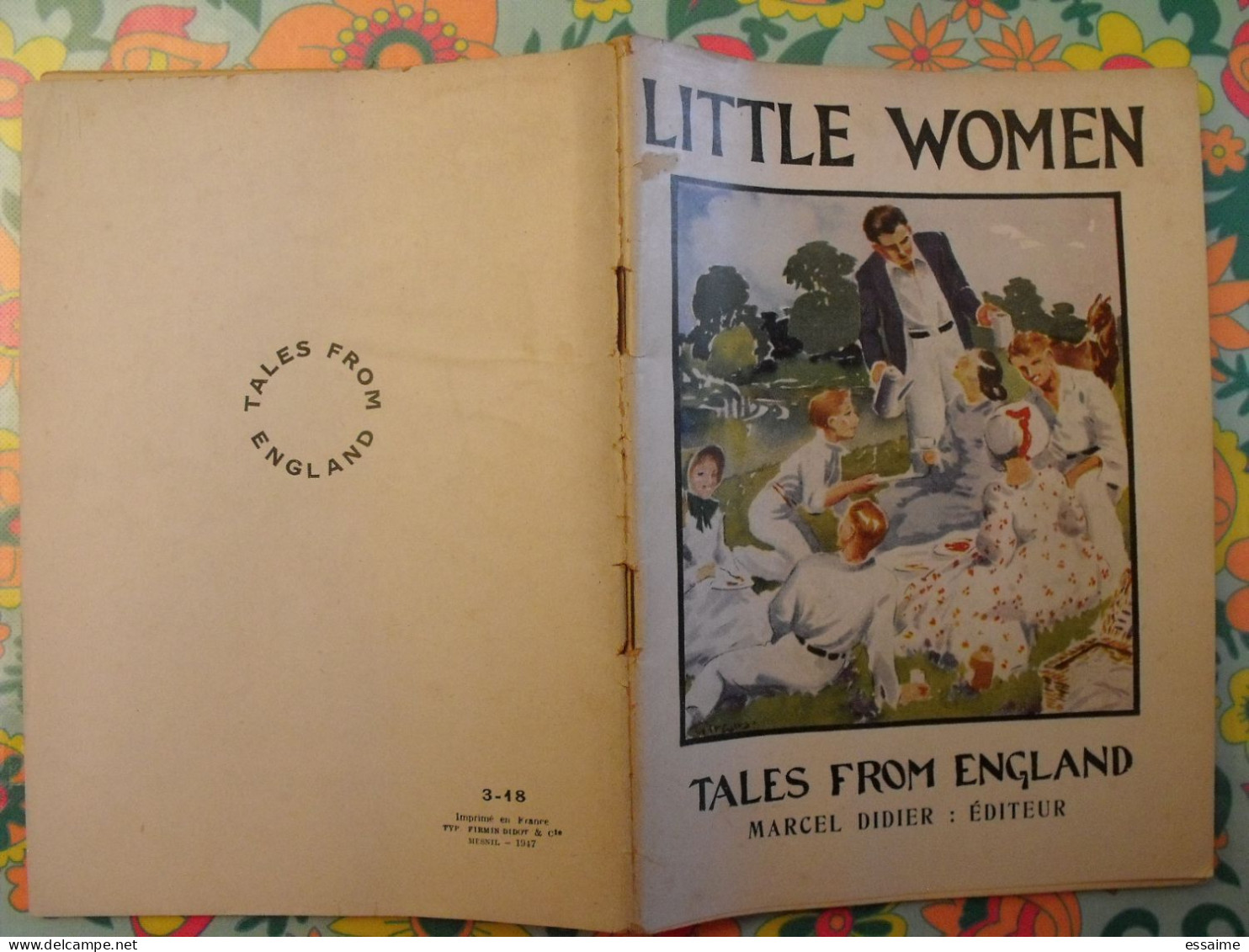 Little Women. Tales From England. En Anglais. Henri Didier éditeur, Mesnil, 1947 - Sonstige & Ohne Zuordnung