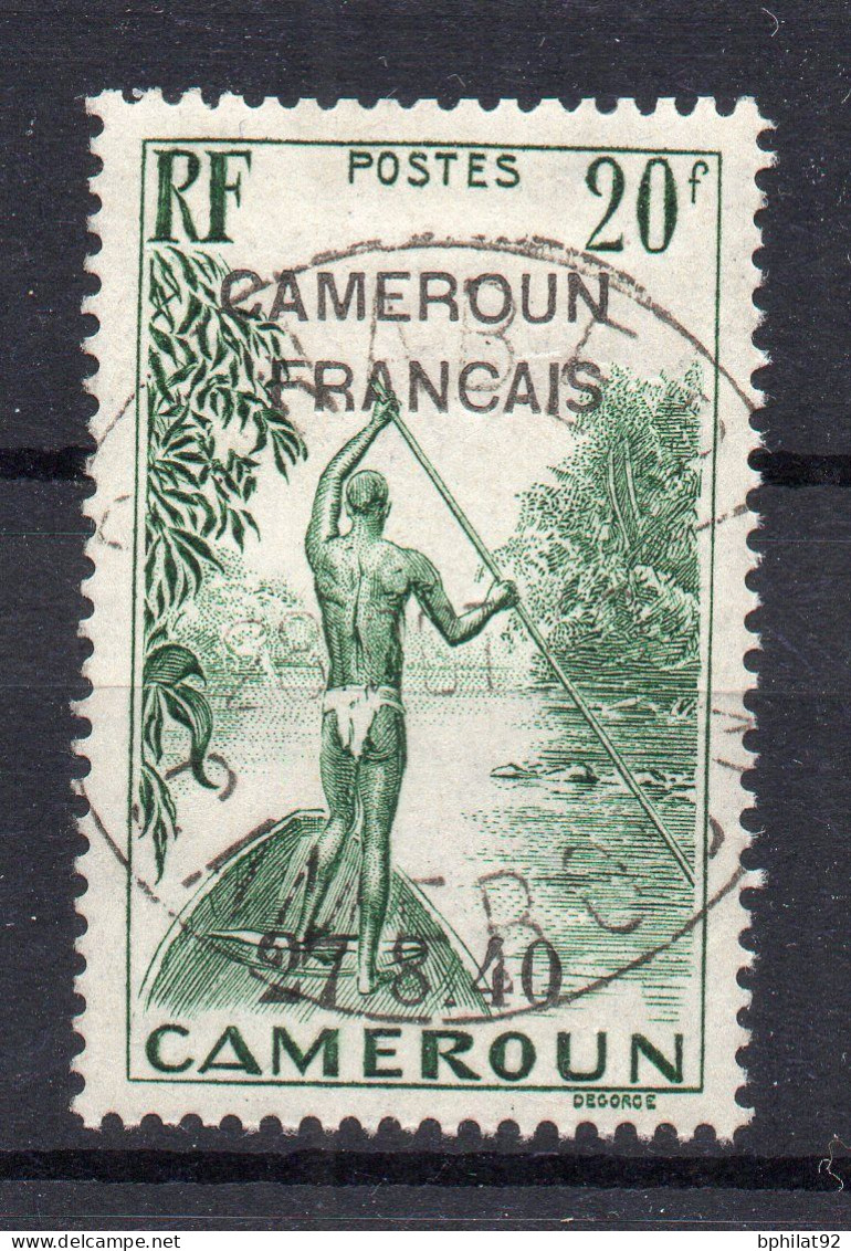 !!! CAMEROUN, N°232 OBLITERE, SIGNE - Used Stamps