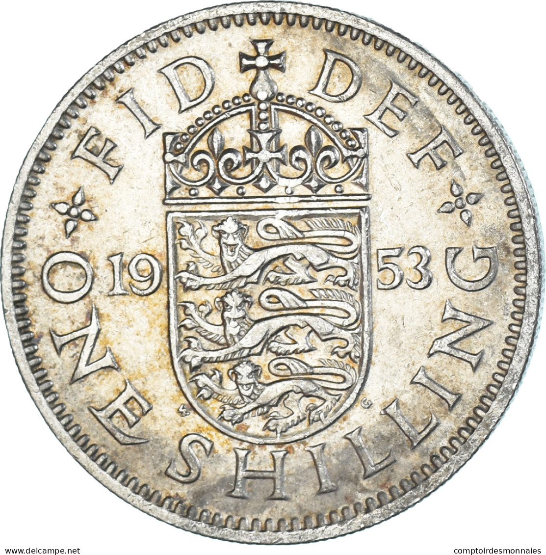 Monnaie, Grande-Bretagne, Shilling, 1953 - I. 1 Shilling