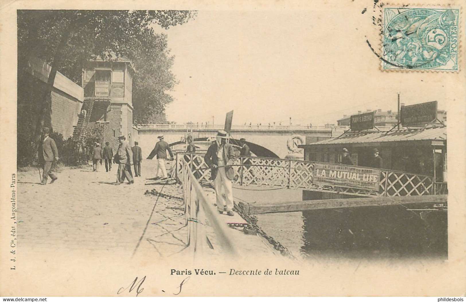 PARIS PARIS VECU   Descente De Bateau - Lotes Y Colecciones