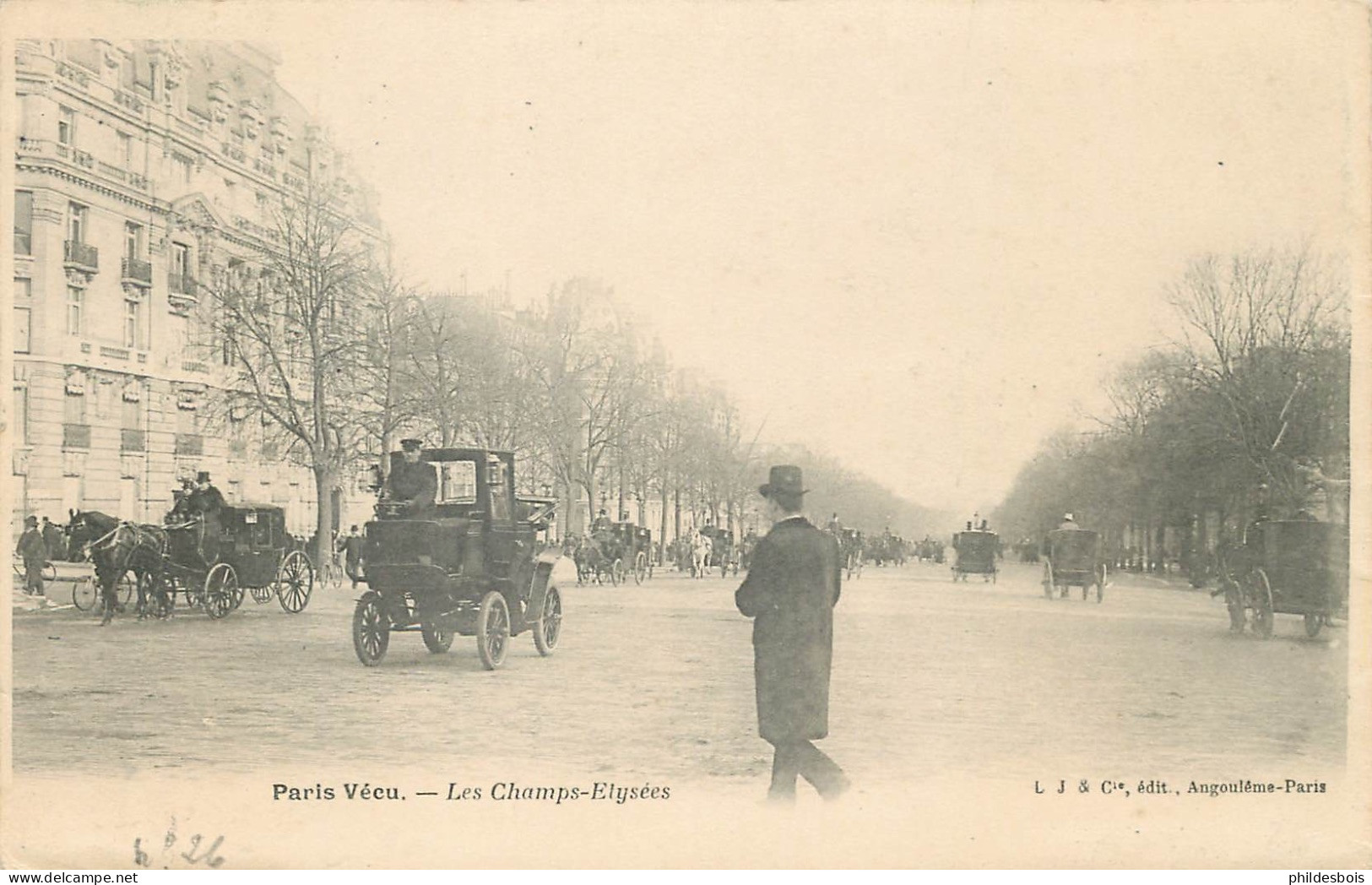 PARIS PARIS VECU  Les Champs Elysées - Lots, Séries, Collections