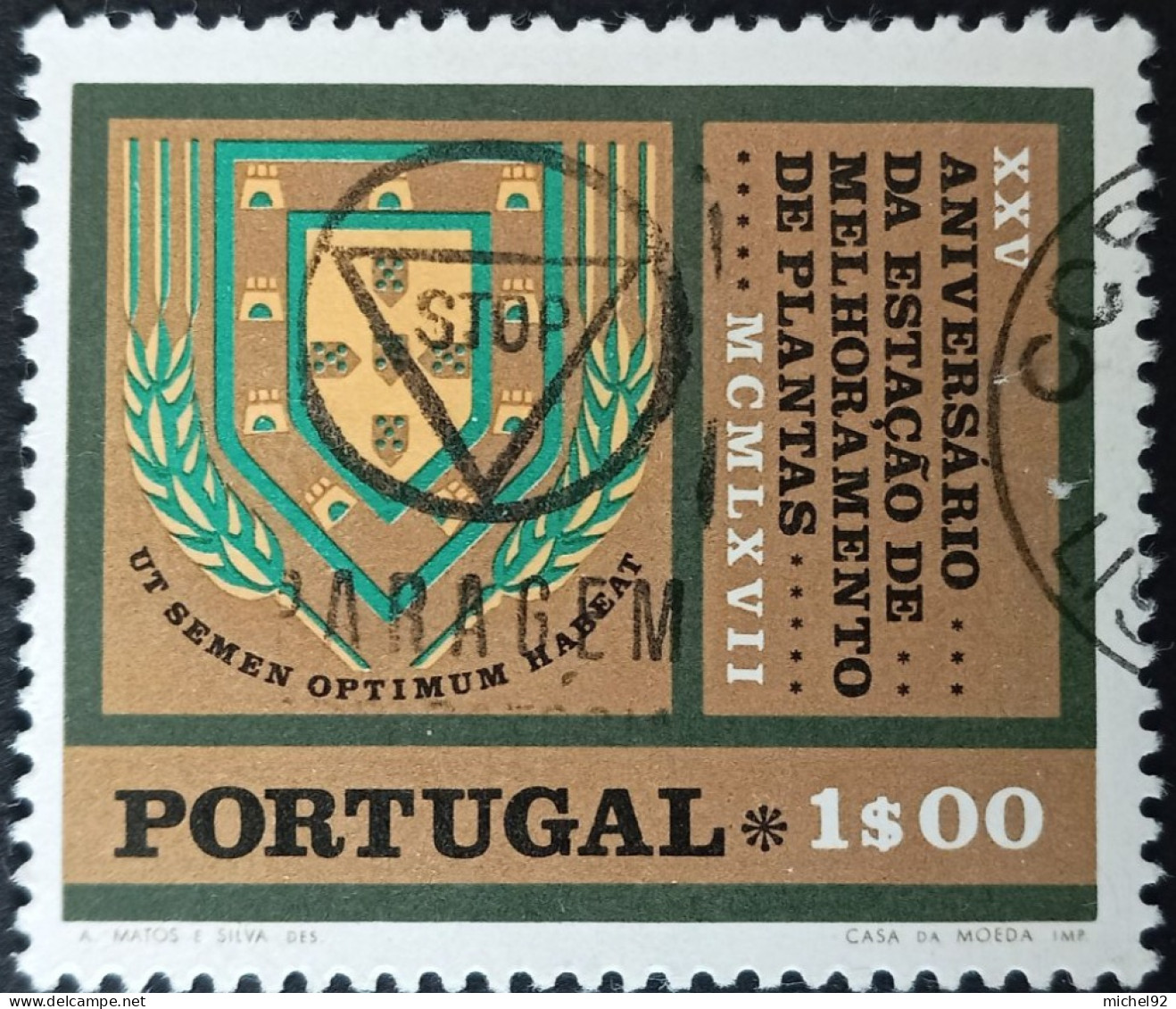 Portugal 1970 - YT N°1083 - Oblitéré - Oblitérés