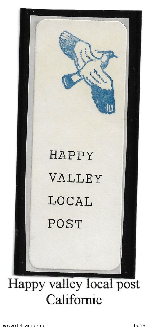 Etats-Unis USA Poste Locale Moderne De Happy Valley - Lokalausgaben