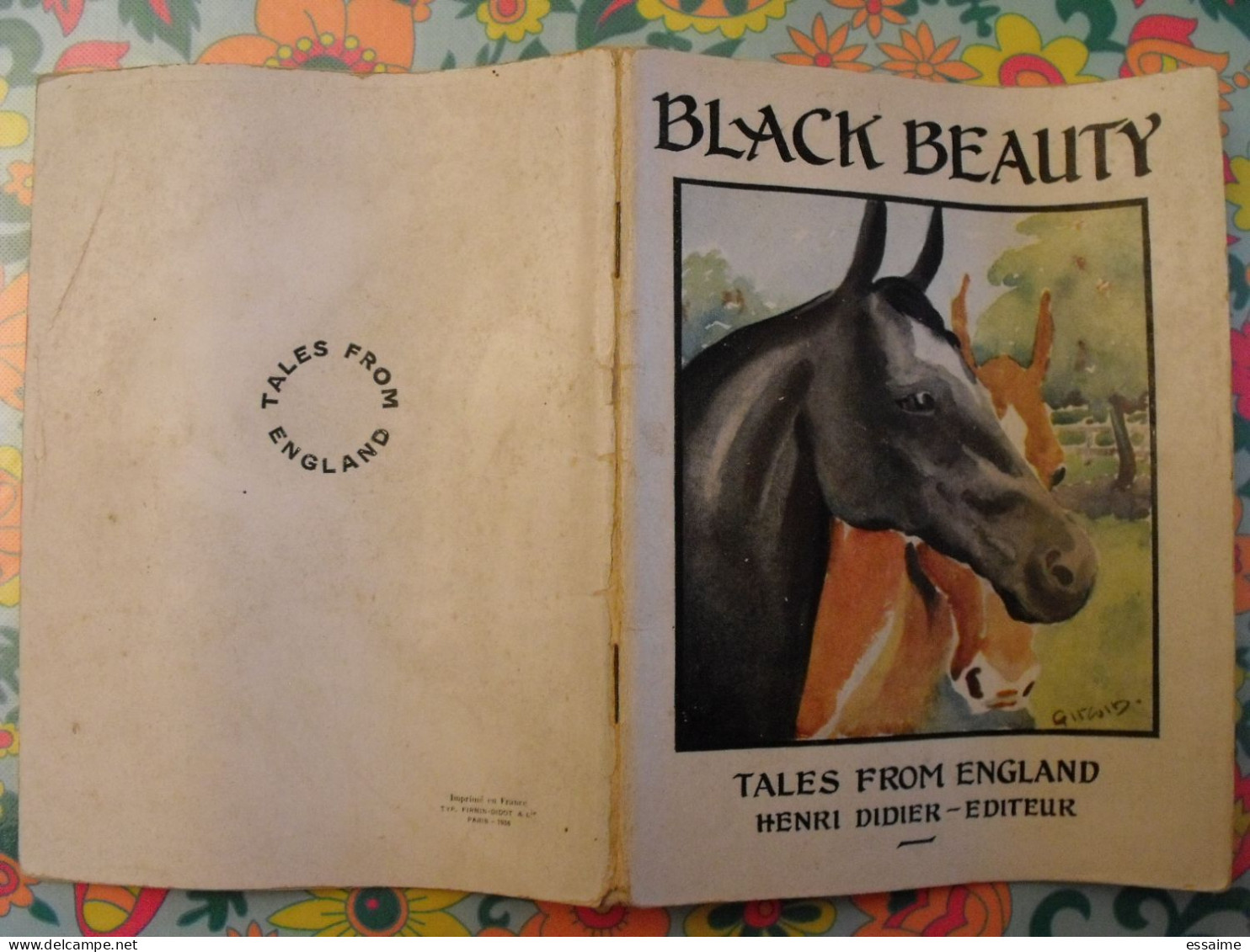 Black Beauty. Tales From England. En Anglais. Henri Didier éditeur, Mesnil, 1936 - Otros & Sin Clasificación