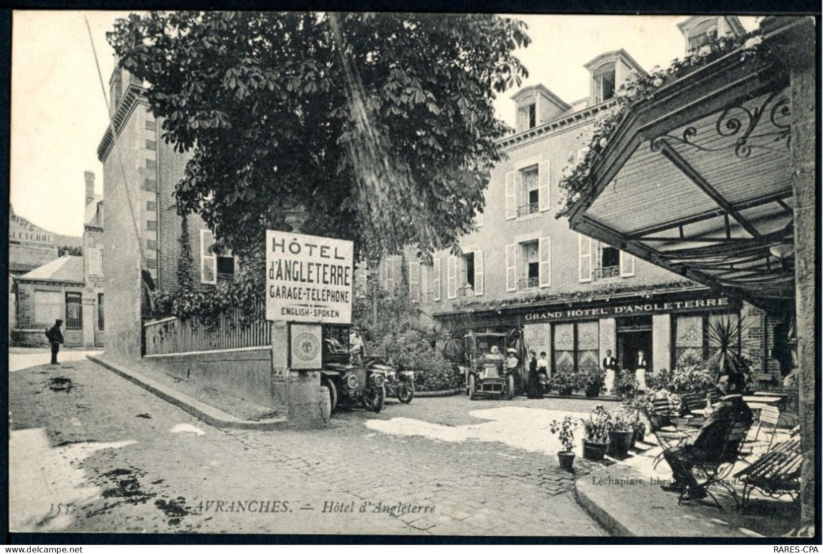 50 AVRANCHES - Hotel D'Angleterre - TB - Avranches