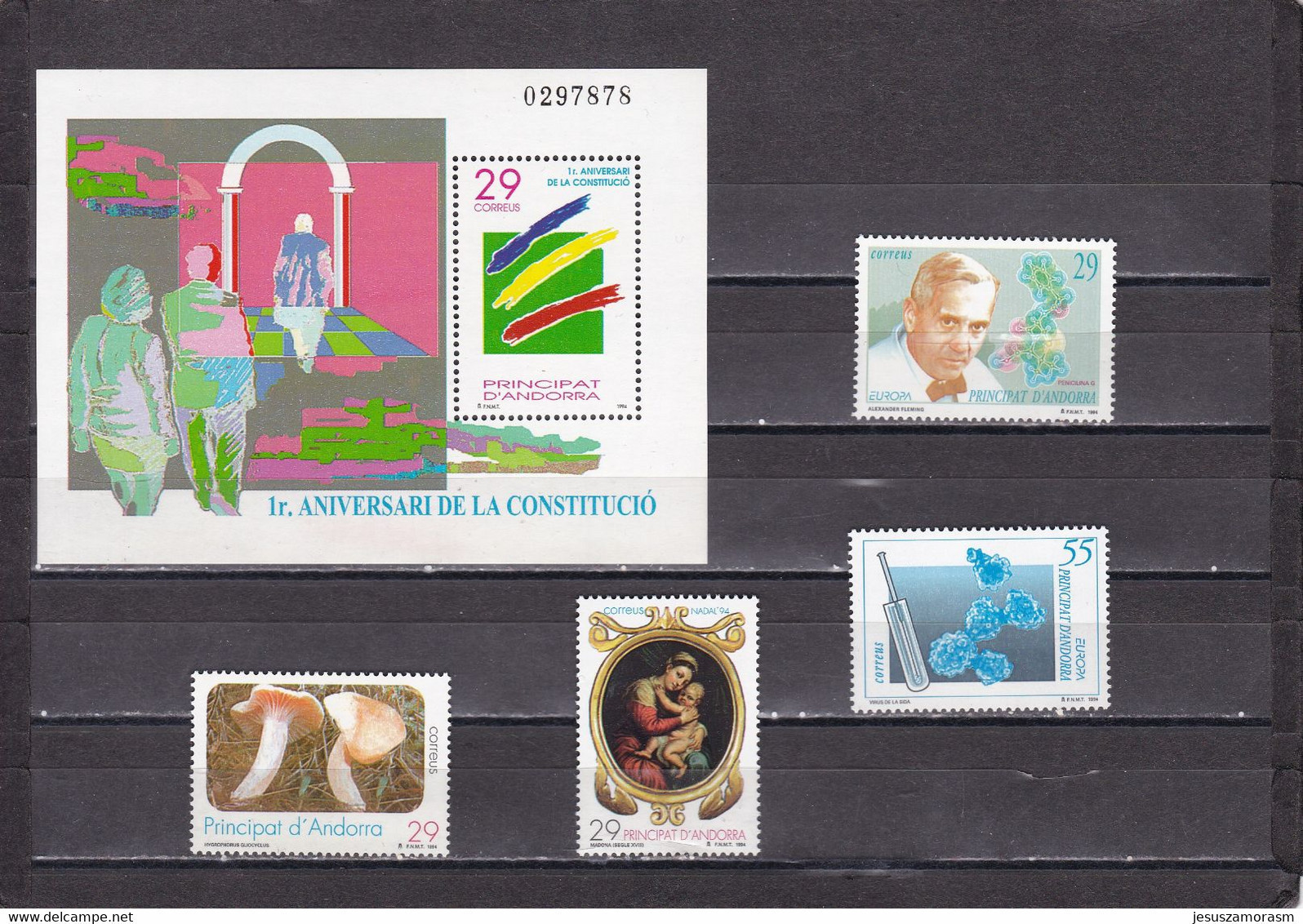 Andorra Española Año 1994 Completo - Colecciones