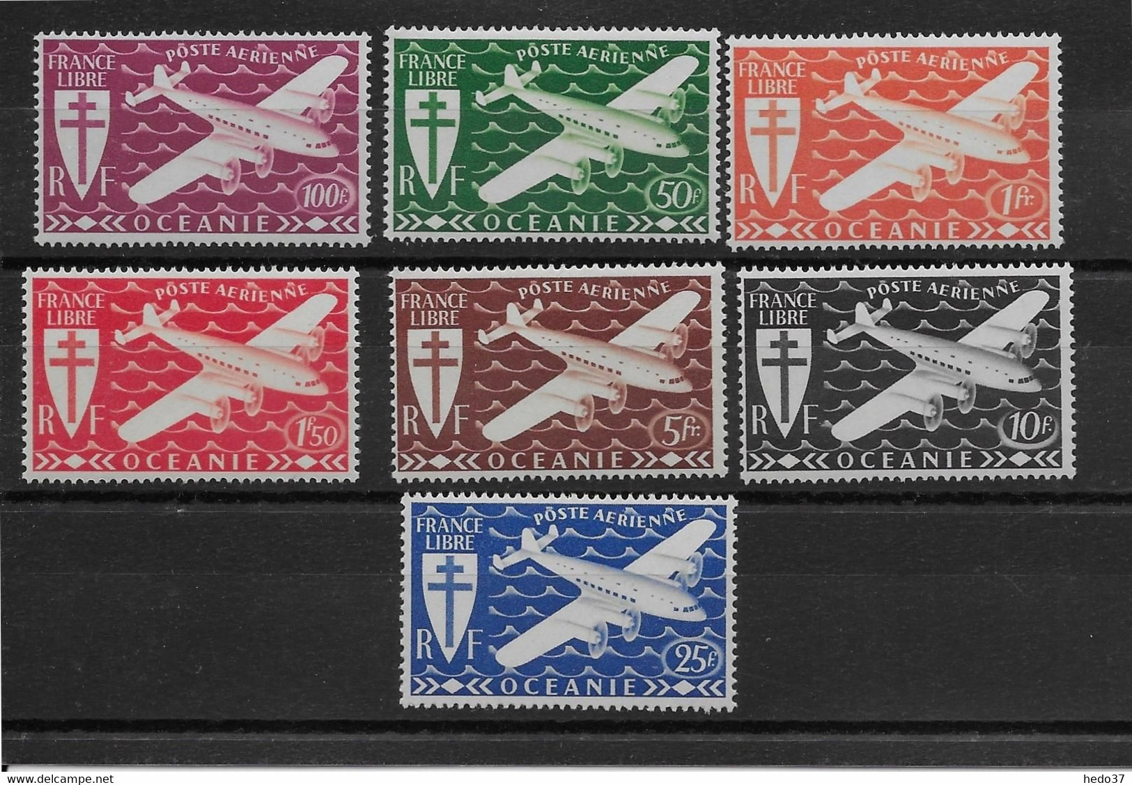 Océanie Poste Aérienne N°7/13 - Neufs ** Sans Charnière - TB - Airmail