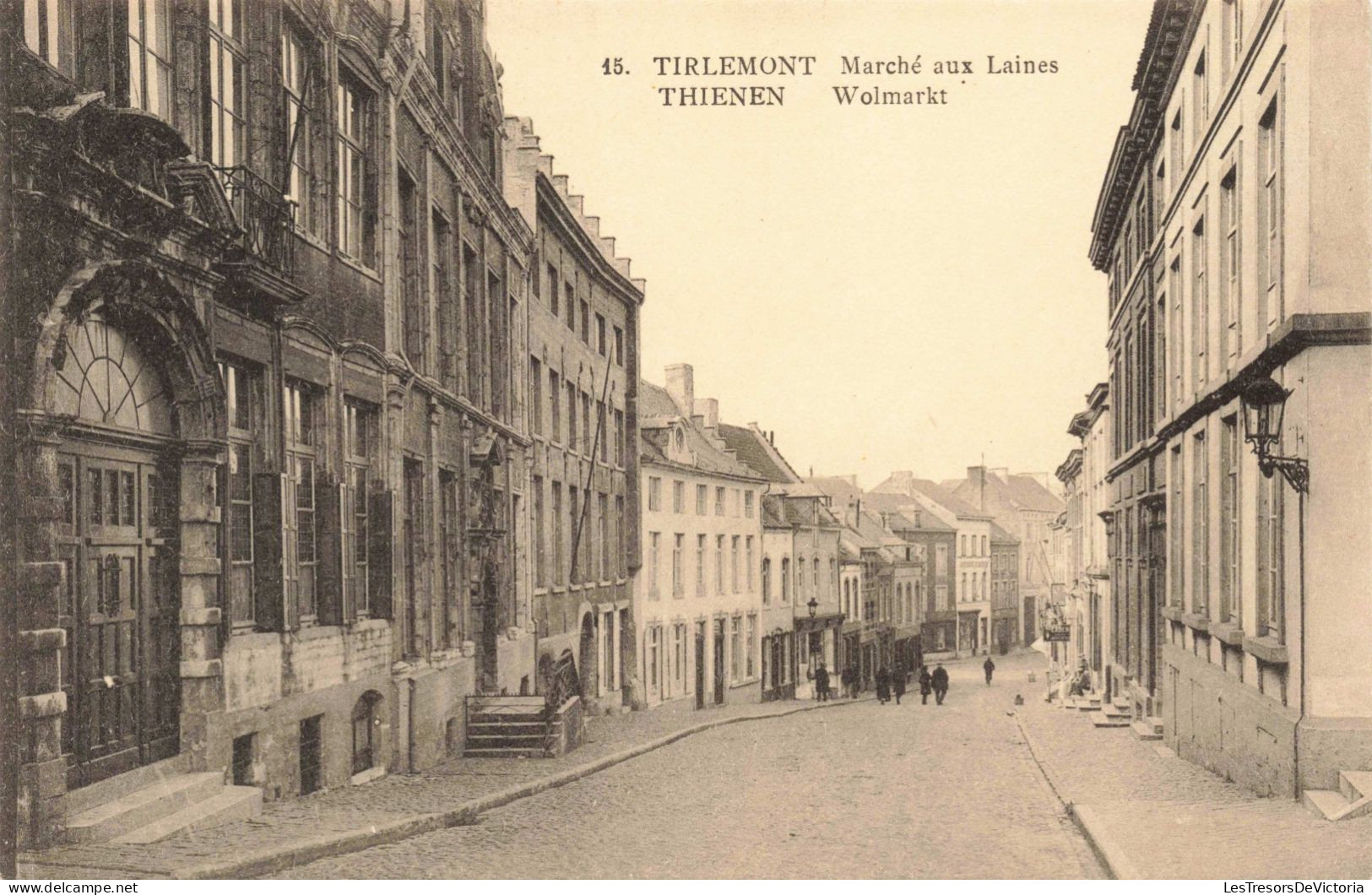 BELGIQUE - Tirlemont - Marché Aux Laines - Carte Postale Ancienne - Tienen