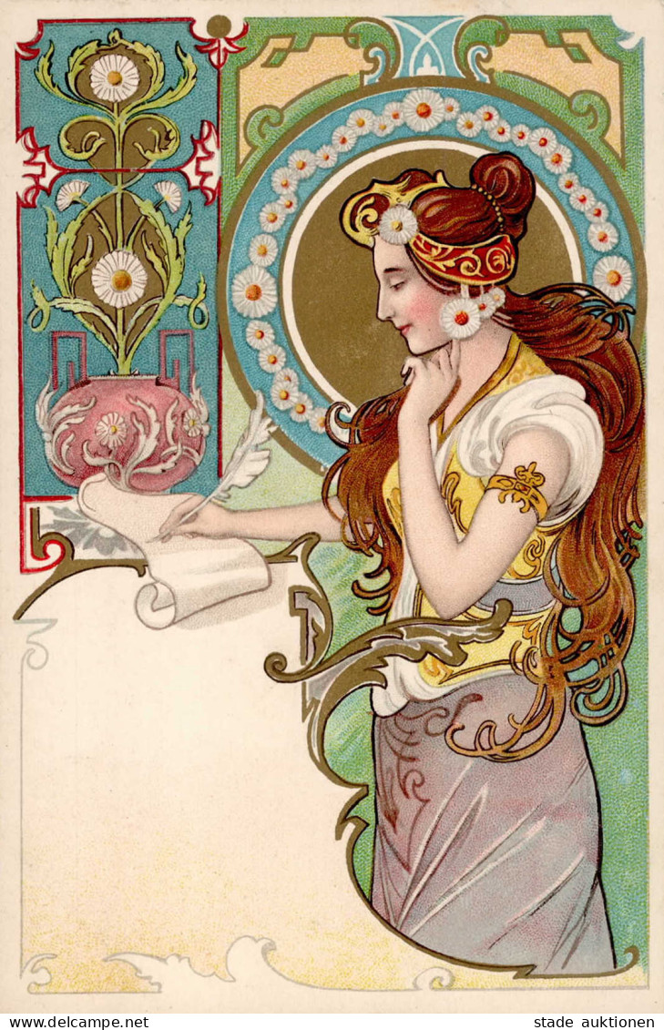 Jugendstil - DAME I Art Nouveau - Autres & Non Classés