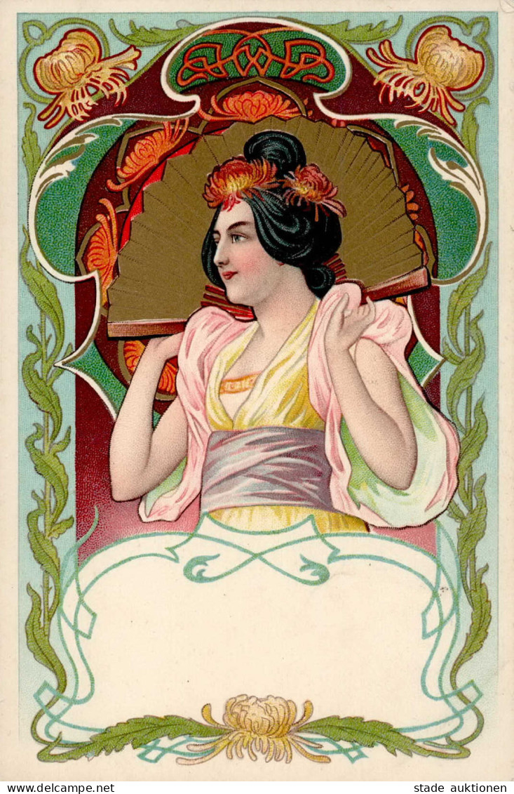 Jugendstil - DAME I-II Art Nouveau - Autres & Non Classés