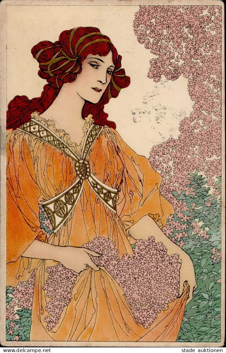 Jugendstil 1903 I-II (fleckig) Art Nouveau - Autres & Non Classés