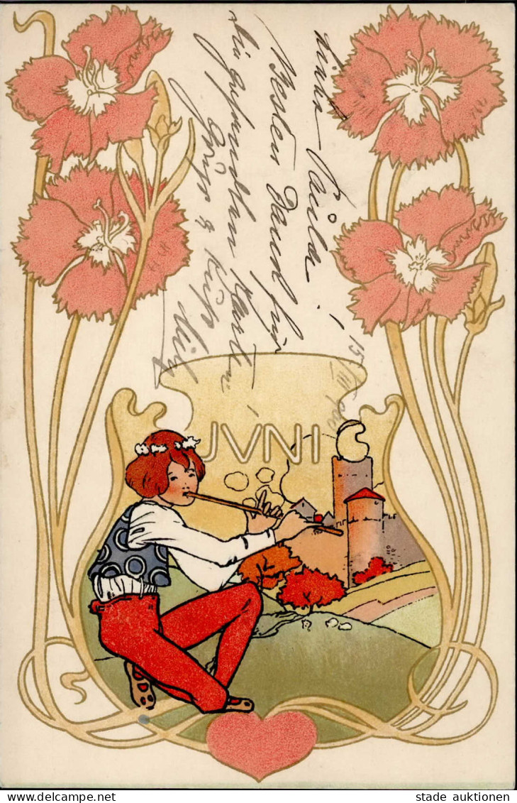 Jugendstil Juni 1900 I-II Art Nouveau - Autres & Non Classés