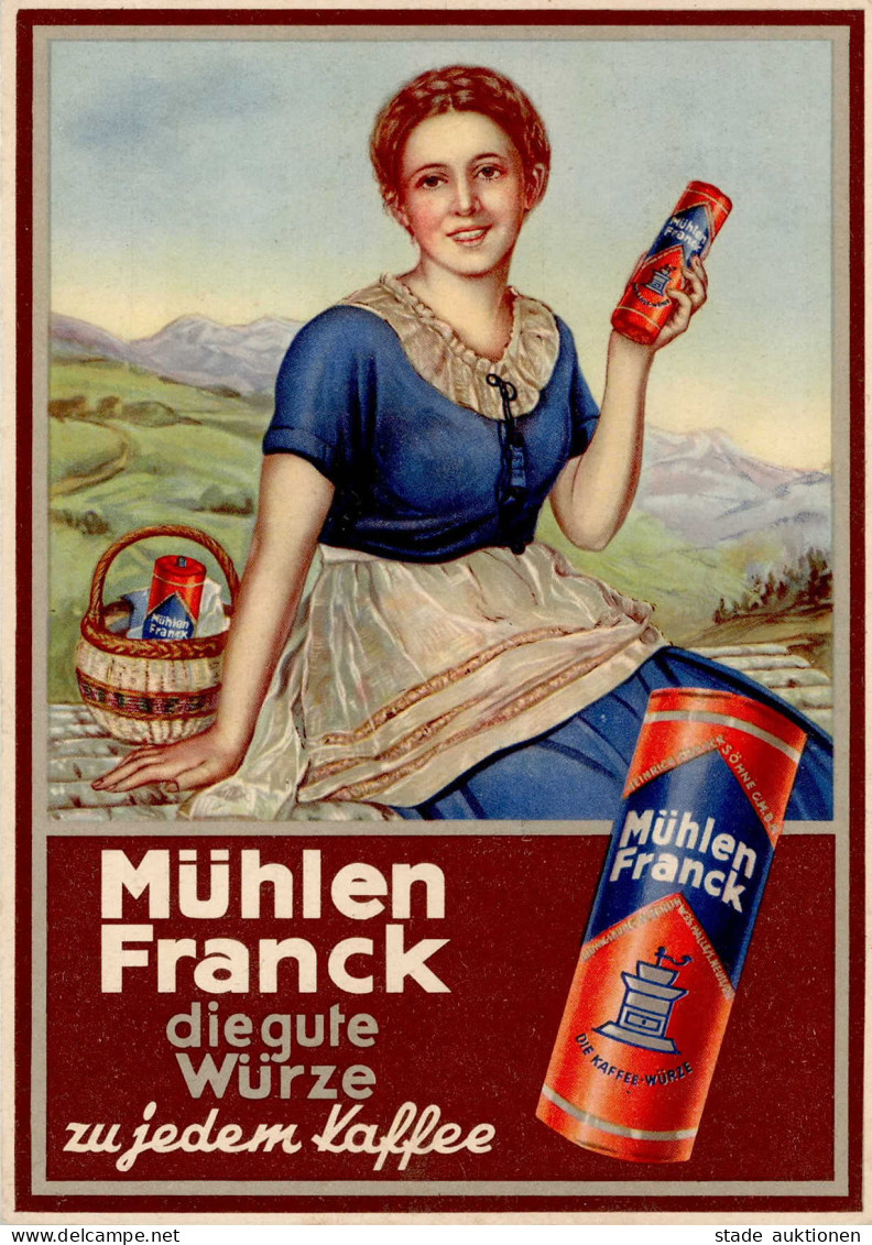 KAFFEE - Kaffe-Würze MÜHLEN-FRANCK I - Advertising