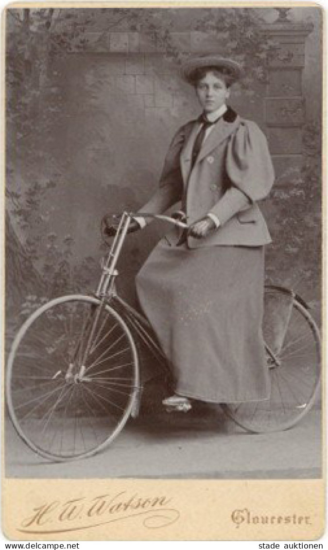 CDV H.W. Watson Cloucester Ella Berthold 18. Aug. 1896 I-II - Photographs