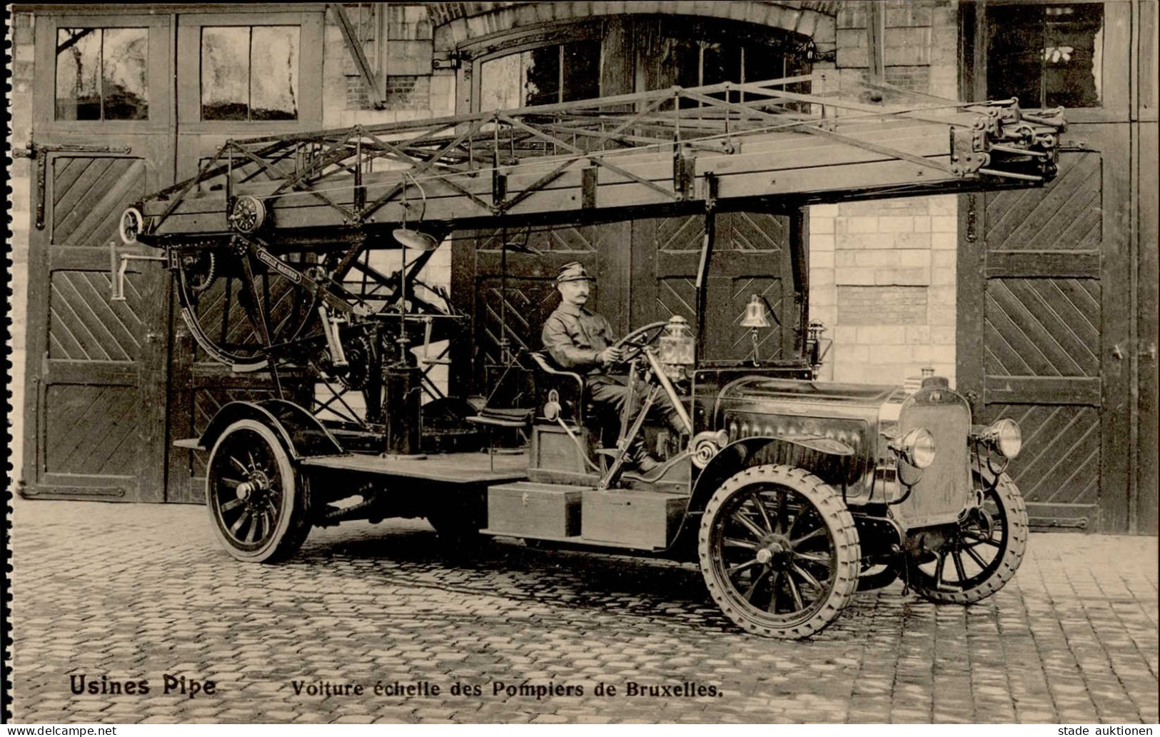 Feuerwehr Brüssel Usines Pipe I-II Pompiers - Feuerwehr