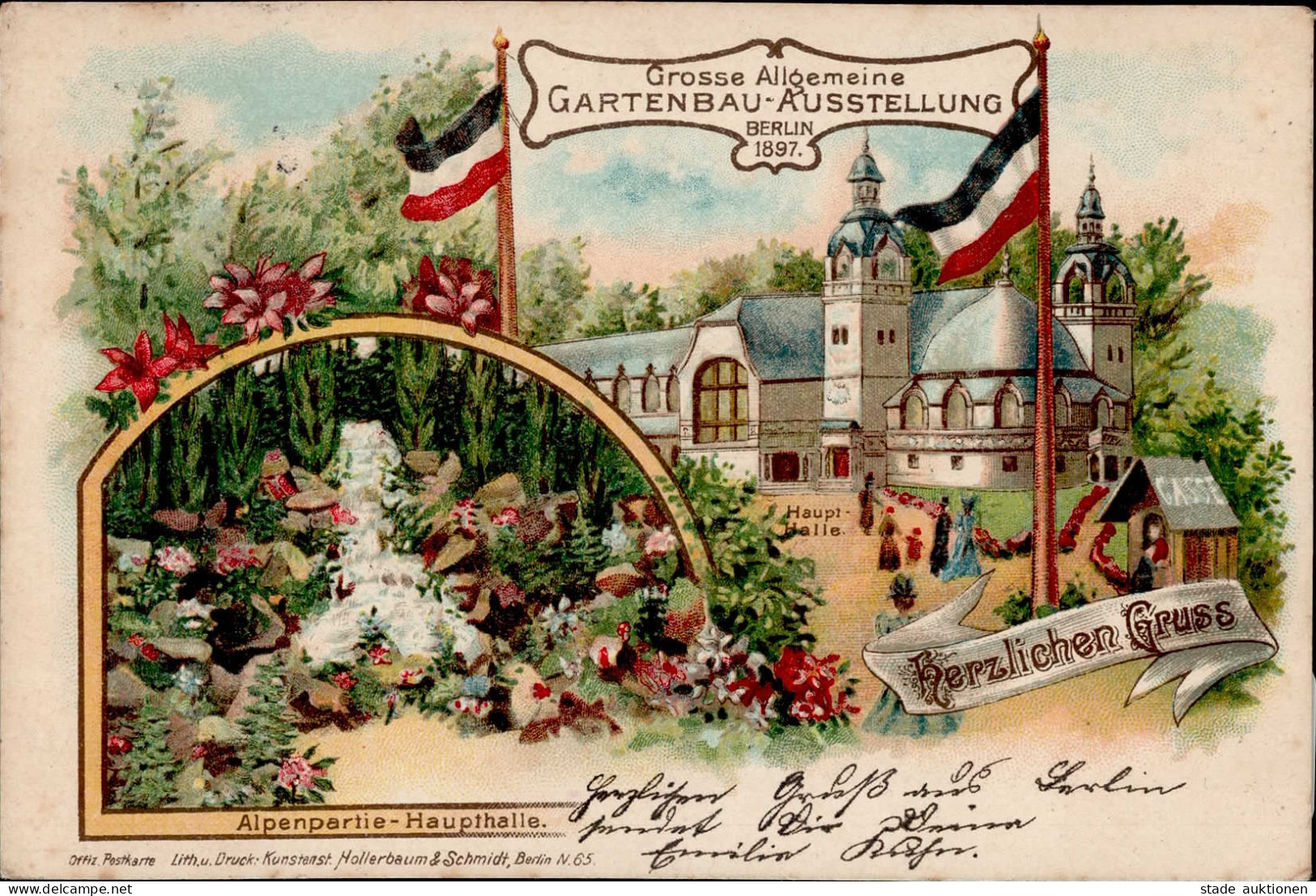 Landwirtschaft - GARTENBAU-AUSSTELLUNG BERLIN 1897 I-II Paysans - Autres & Non Classés