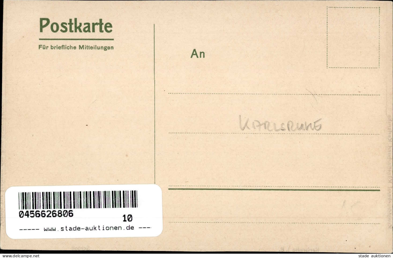 Landwirtschaft - LANDWIRTSCHAFT- Und GARTENBAU-AUSSTELLUNG KARLSRUHE 1906 KÜNSTLERBUND KARLSRUHE I Paysans - Autres & Non Classés