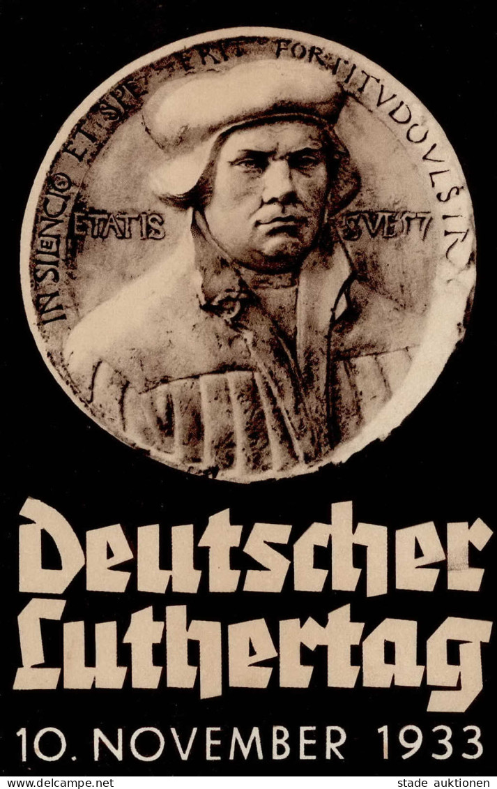 Anlass Deutscher Luthertag 10. Nov. 1933 I-II - Expositions