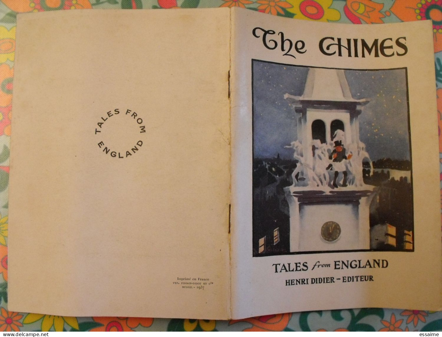 The Chimes. Tales From England. En Anglais. Henri Didier éditeur 1937 - Otros & Sin Clasificación