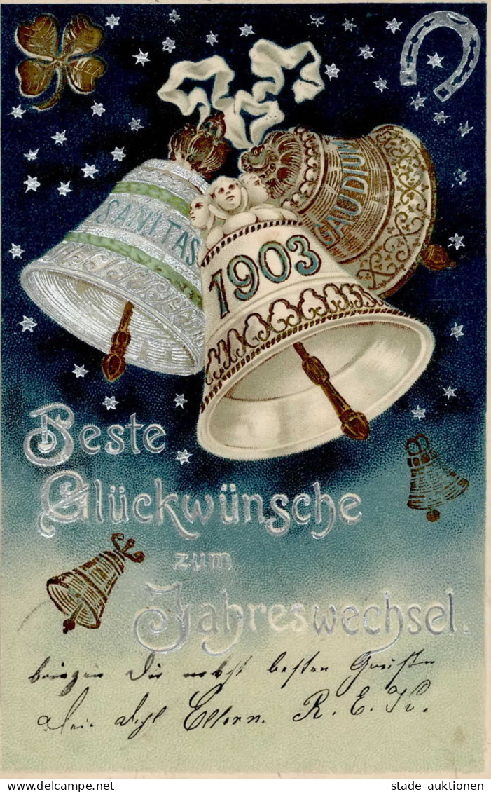 Jahreszahlen 1903 Prägekarte I-II - Sonstige & Ohne Zuordnung