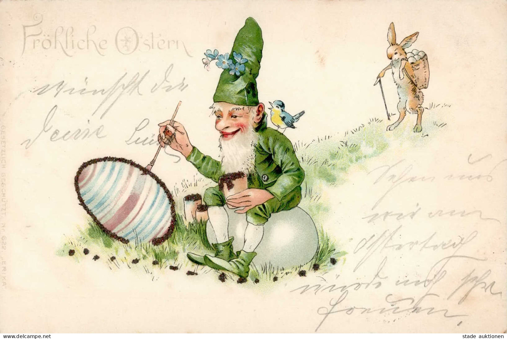 Zwerg Ostern I-II Paques Lutin - Andere & Zonder Classificatie