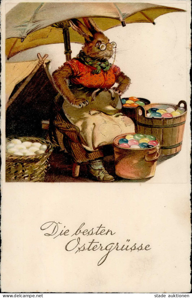 Ostern Hase Personifiziert I-II Paques - Ostern