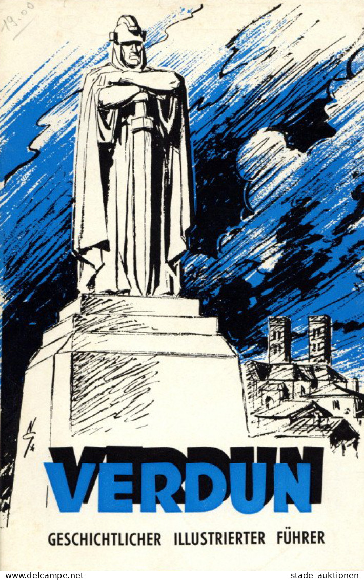 Buch WK I Verdun Illustrierter Führer Durch Die Schlachtfelder 1914-1918, 159 S. II - Andere & Zonder Classificatie