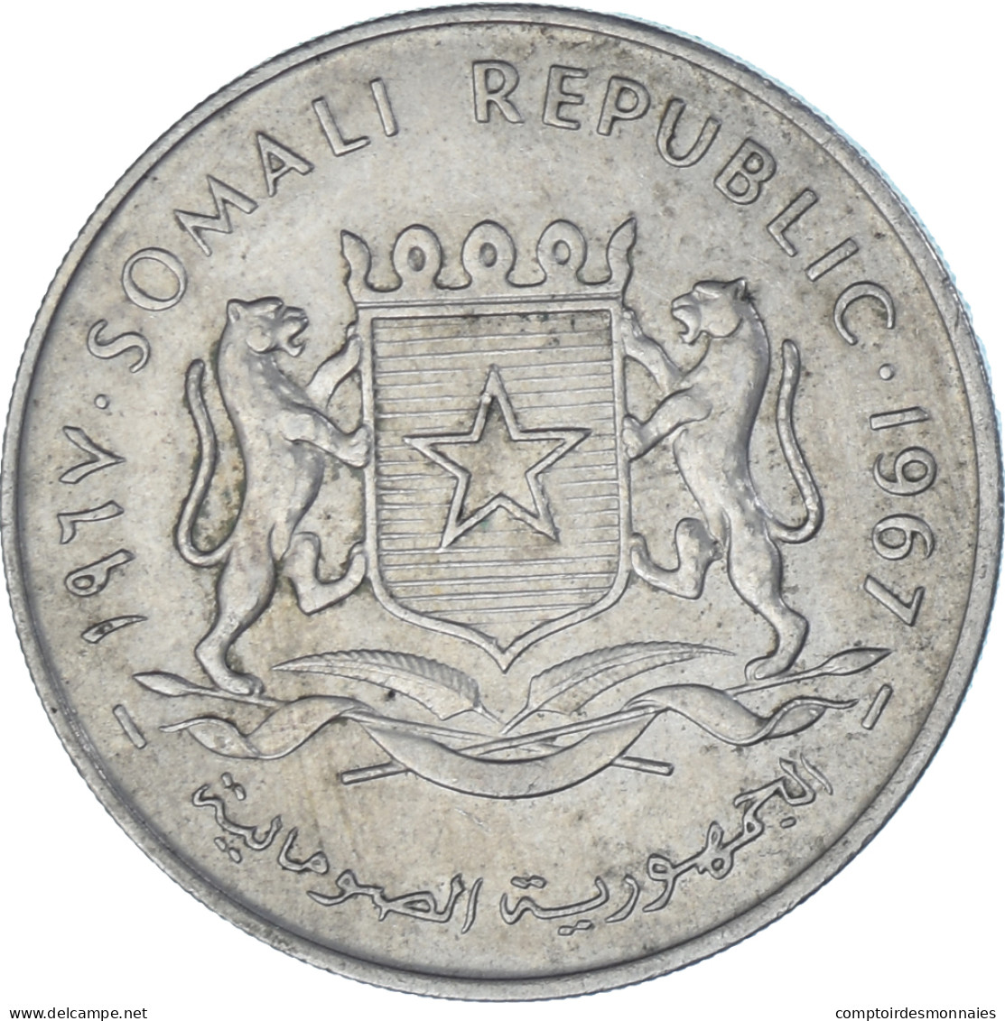 Monnaie, Somalie, Scellino / Shilling, 1967 - Somalie