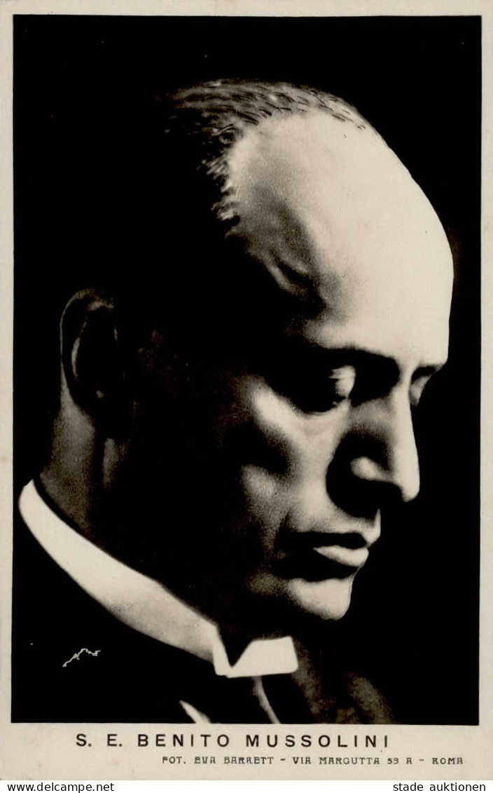 Mussolini Portrait I-II - Weltkrieg 1939-45