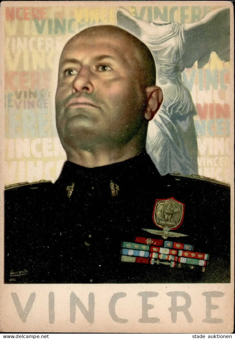 Mussolini Vincere I-II - Guerre 1939-45