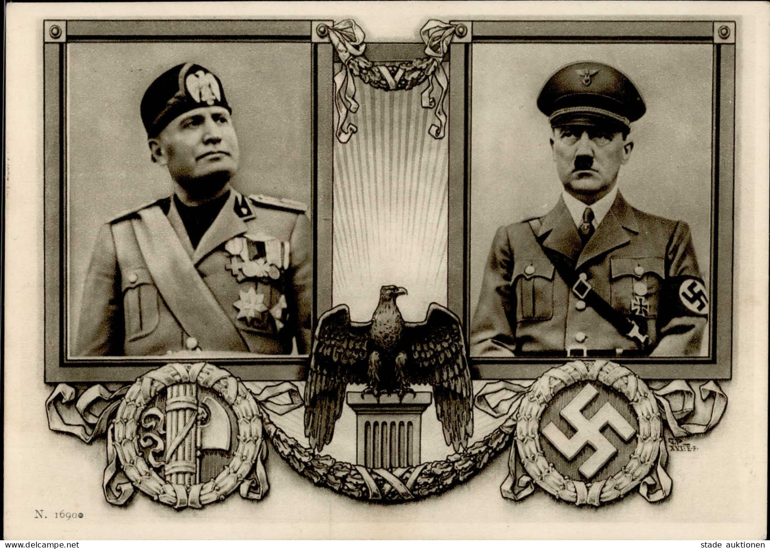 MUSSOLINI-HITLER WK II - S-o ROM 1938 I - Guerre 1939-45