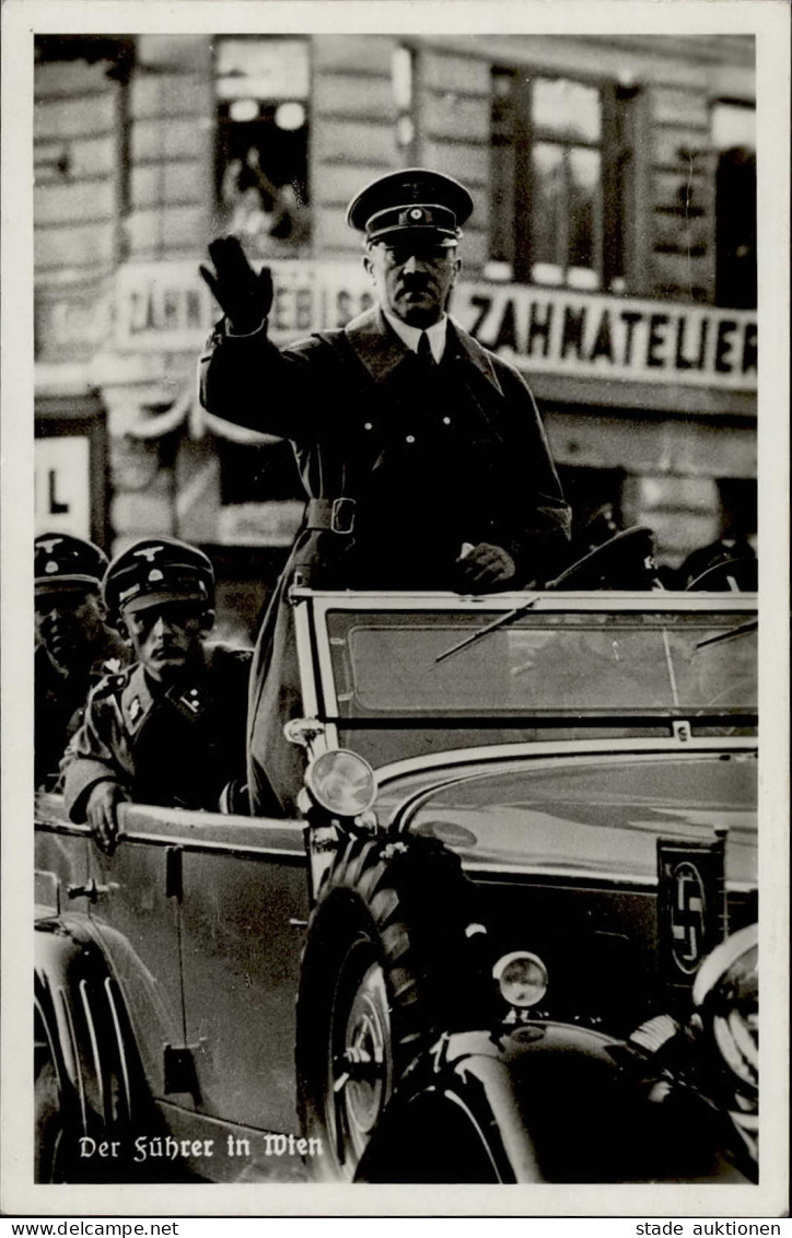 HITLER WK II - Hitler In WIEN Mit SS S-o I - Guerre 1939-45