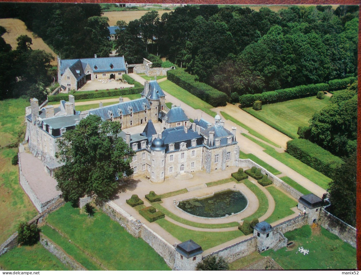 22 - LANVELLEC - Château De Rosanbo. (Vue Aérienne) - Lanvellec