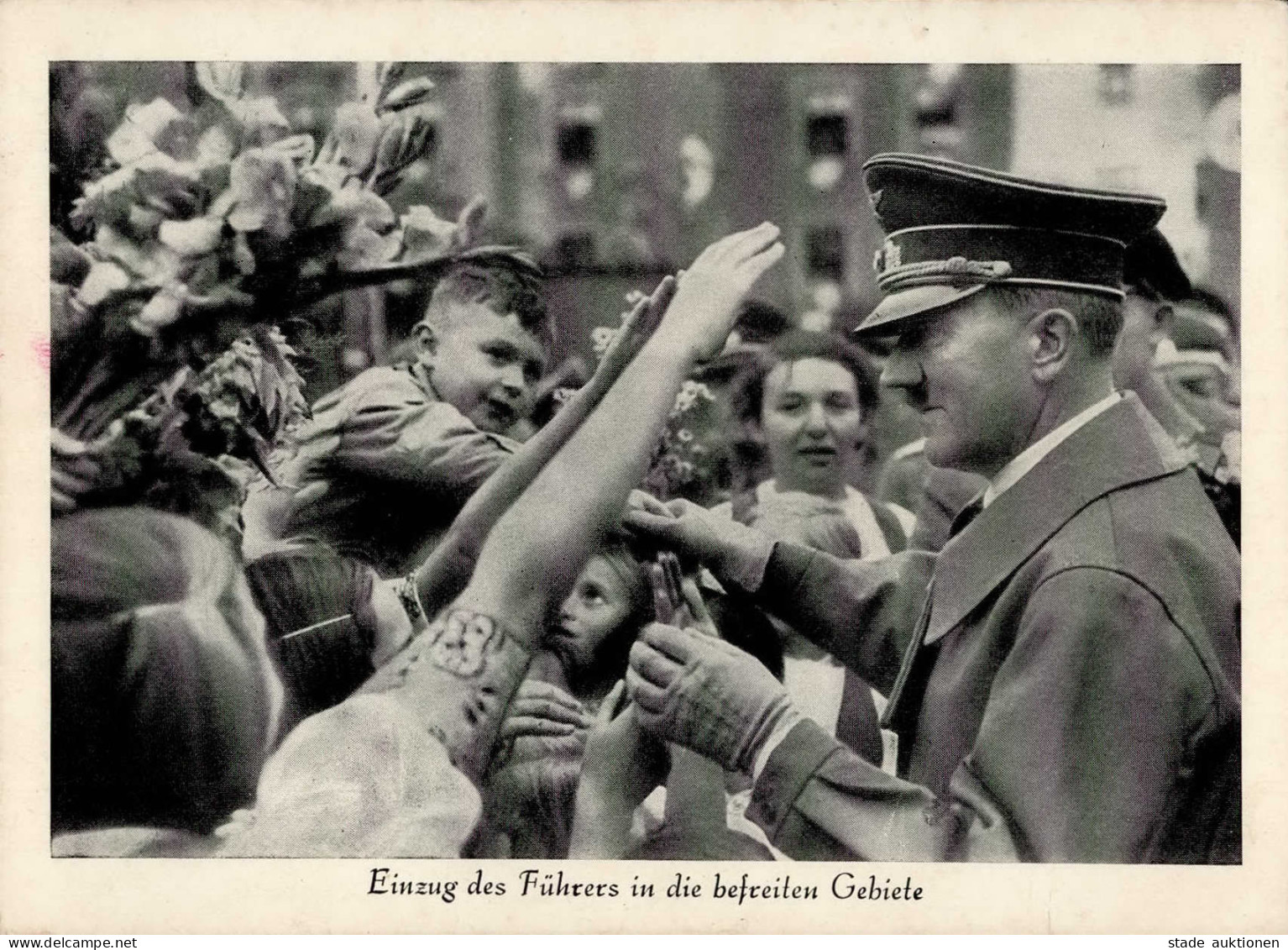 Hitler WHW Gau München 1938-39 Einzug Des Führers In Die Befreiten Gebiete I-II - Guerra 1939-45