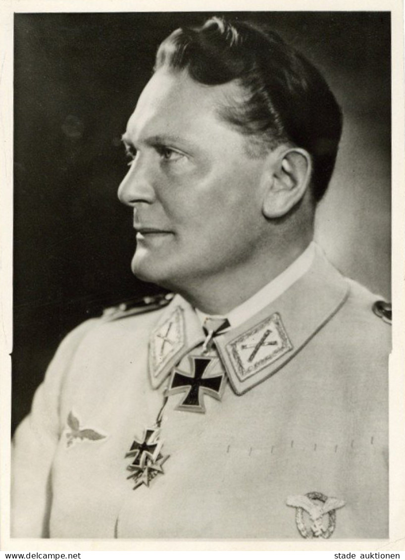 Göring Foto 13x18 Cm, RS Stempel Weltbild-Verlag II - Guerra 1939-45