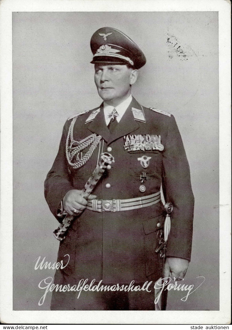 Hermann Göring Generalfeldmarschall Sonderstempel Legion Condor 1939 I- - War 1939-45