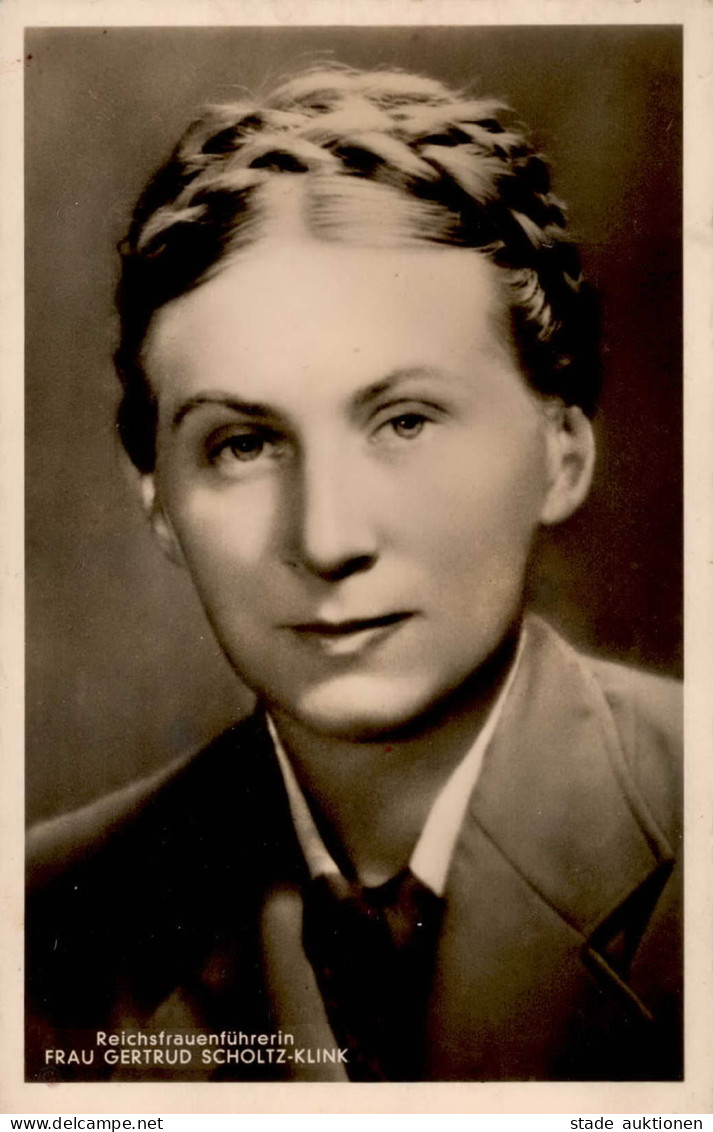 SCHOLTZ-KLINK,Gertrud WK II - Reichsfrauenführerin PH 612a I - Guerre 1939-45