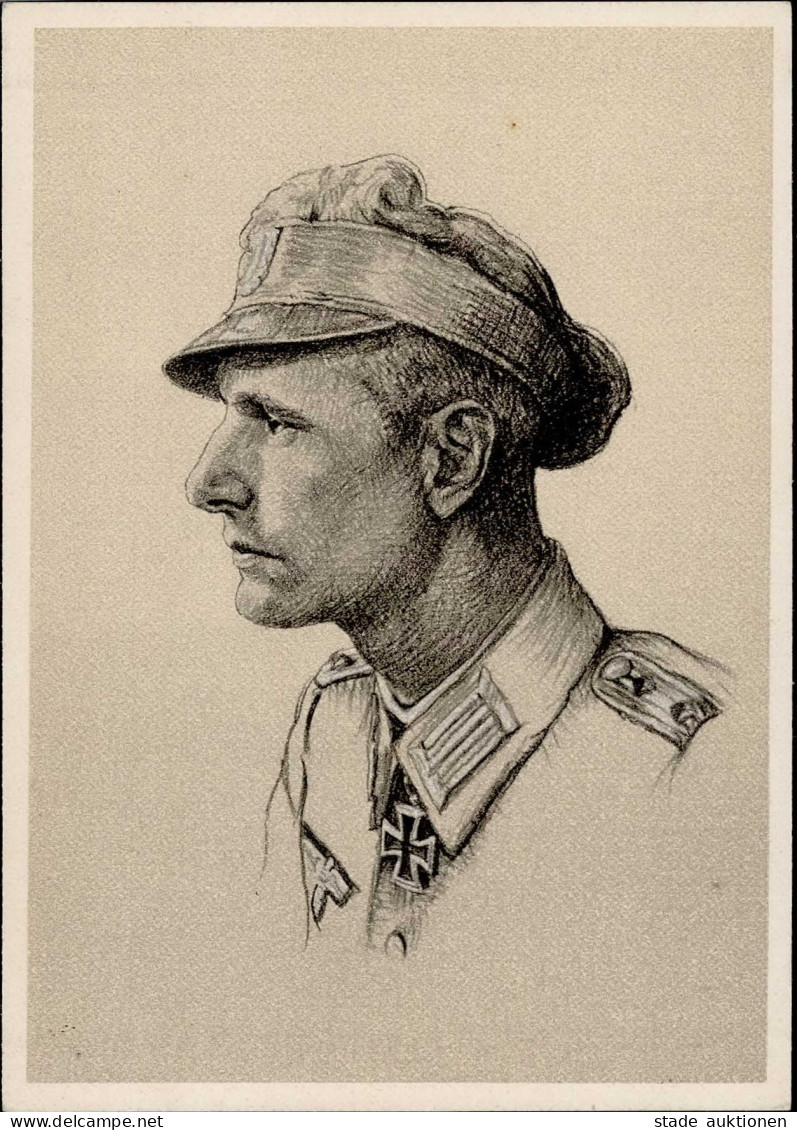 Ritterkreuzträger BECKER,Hans Leutnant - I - Guerre 1939-45