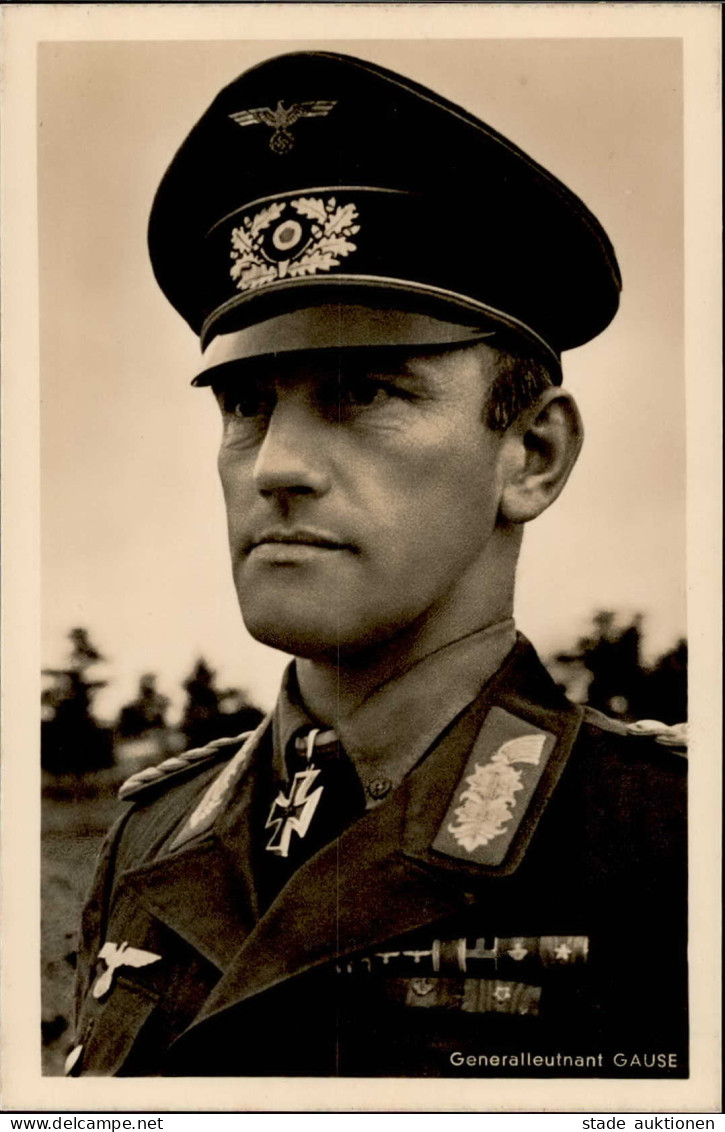 Ritterkreuzträger GAUSE,Generalleutnant - R 99 I - Guerre 1939-45