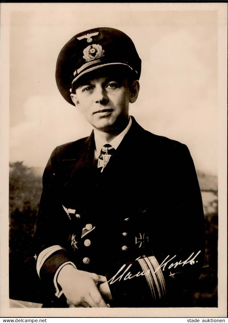 Ritterkreuzträger KORTH,Claus Kaplt. U-BOOT Kommandant - I - War 1939-45