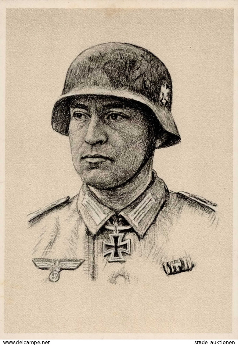 Ritterkreuzträger KRUTEMEIER,Oberfeldwebel - I-II - War 1939-45