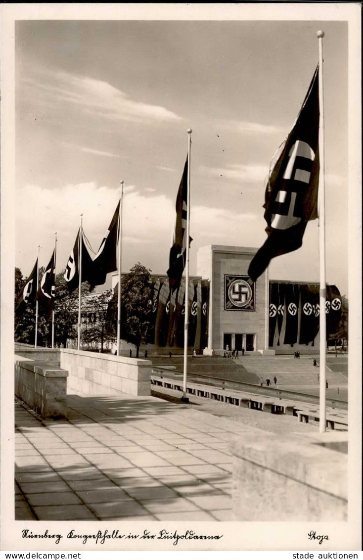 REICHSPARTEITAG NÜRNBERG WK II - Kongreßhalle Luitpoldarena Stoja 5105 I - War 1939-45