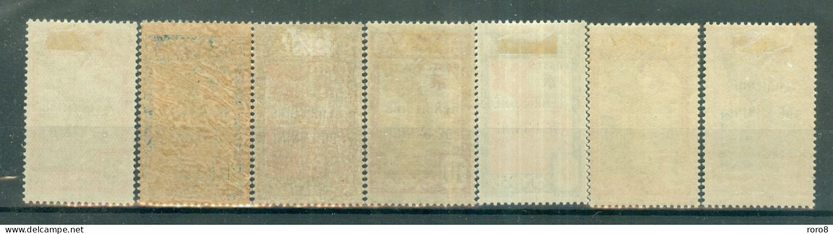 ININI - N°1* à  28* MH LUXE SCAN DU VERSO - Timbres De Guyane De 1929-38 Surchargés (Manque Les N°3,19,et 23). - Unused Stamps